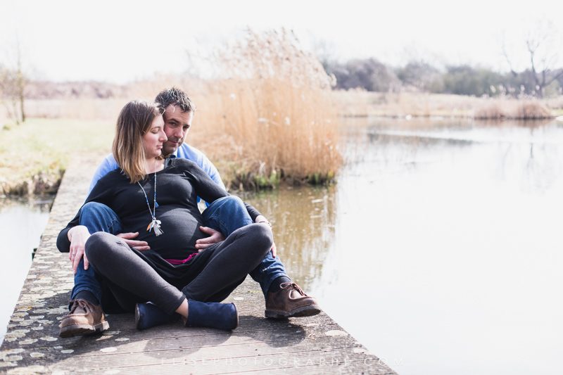Séance grossesse au calme – Julie & Arnaud