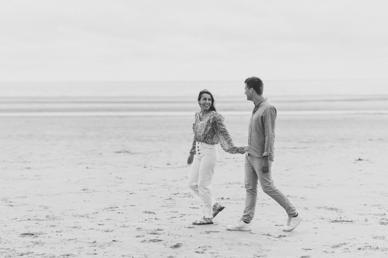 photo-couple-engagement-hardelot-plage